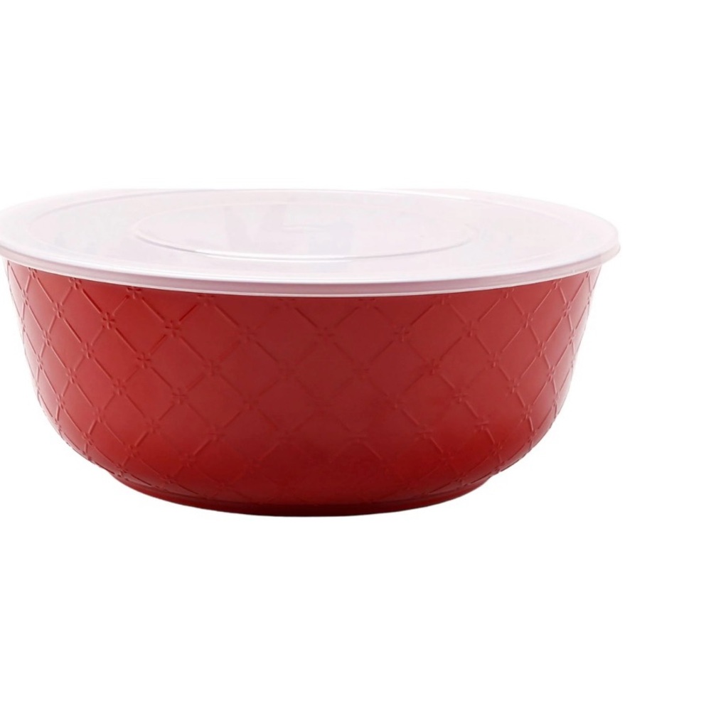 The Pioneer Woman Wishful Winter Solid Colors 6-Piece Melamine Holiday Bowl Set - Picture 2 of 6